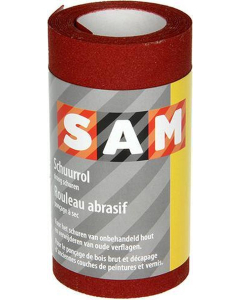 Sam Schleifpapier auf der Rolle
